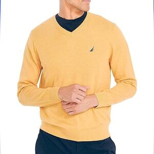 Nautica: Men's Classic Fit Navtech Soft V-Neck Sweater